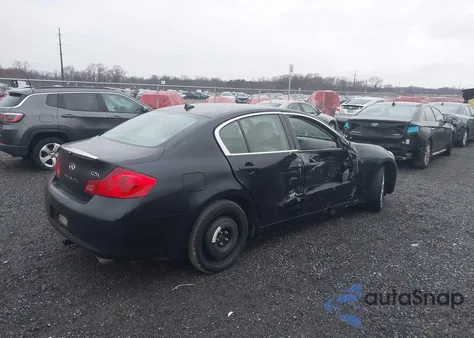 2012 Infiniti G25X from USA, damaged, VIN JN1DV6AR5CM860513